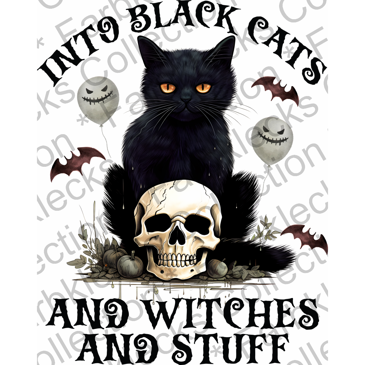 Motivtransfer 1216 Into Black Cats and Witches and Stuff