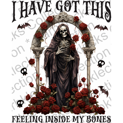 Motivtransfer 1219 I have got this feeling inside my bones