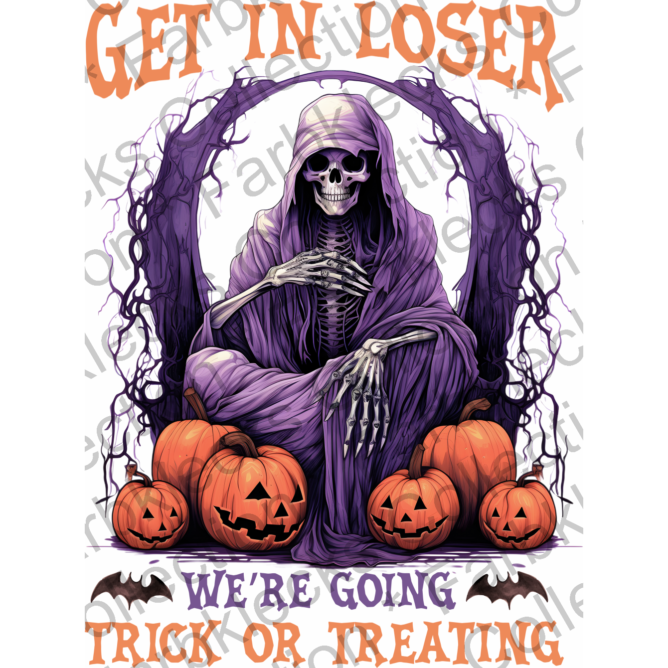 Motivtransfer 1222 Get in Loser Were going trick or treating