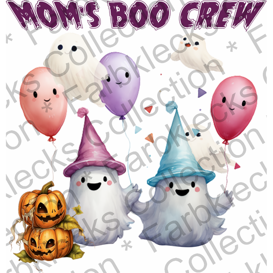 Motivtransfer 1258 Moms Boo Crew