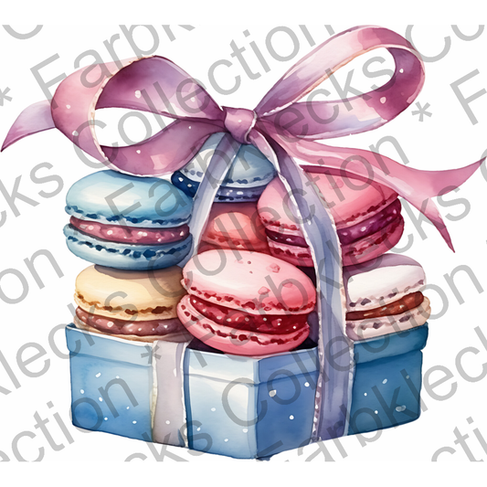 Motivtransfer 1316 Macarons Geschenk