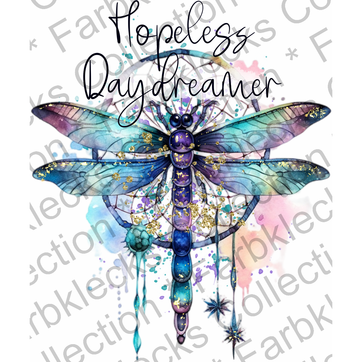 Motivtransfer 2112 Libelle - Hopeless Daydreamer