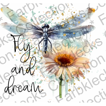 Motivtransfer 2116 Libelle - Fly and Dream