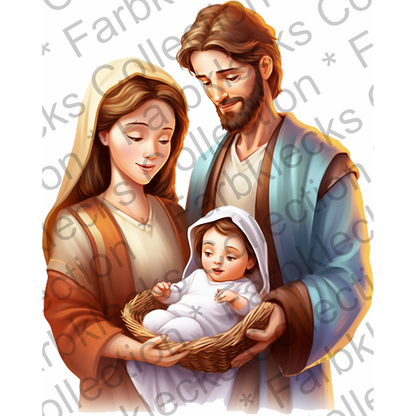 Motivtransfer 2189 Jesus Familie