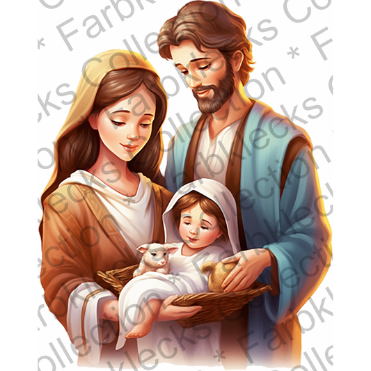 Motivtransfer 2190 Jesus Familie