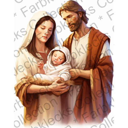 Motivtransfer 2192 Jesus Familie