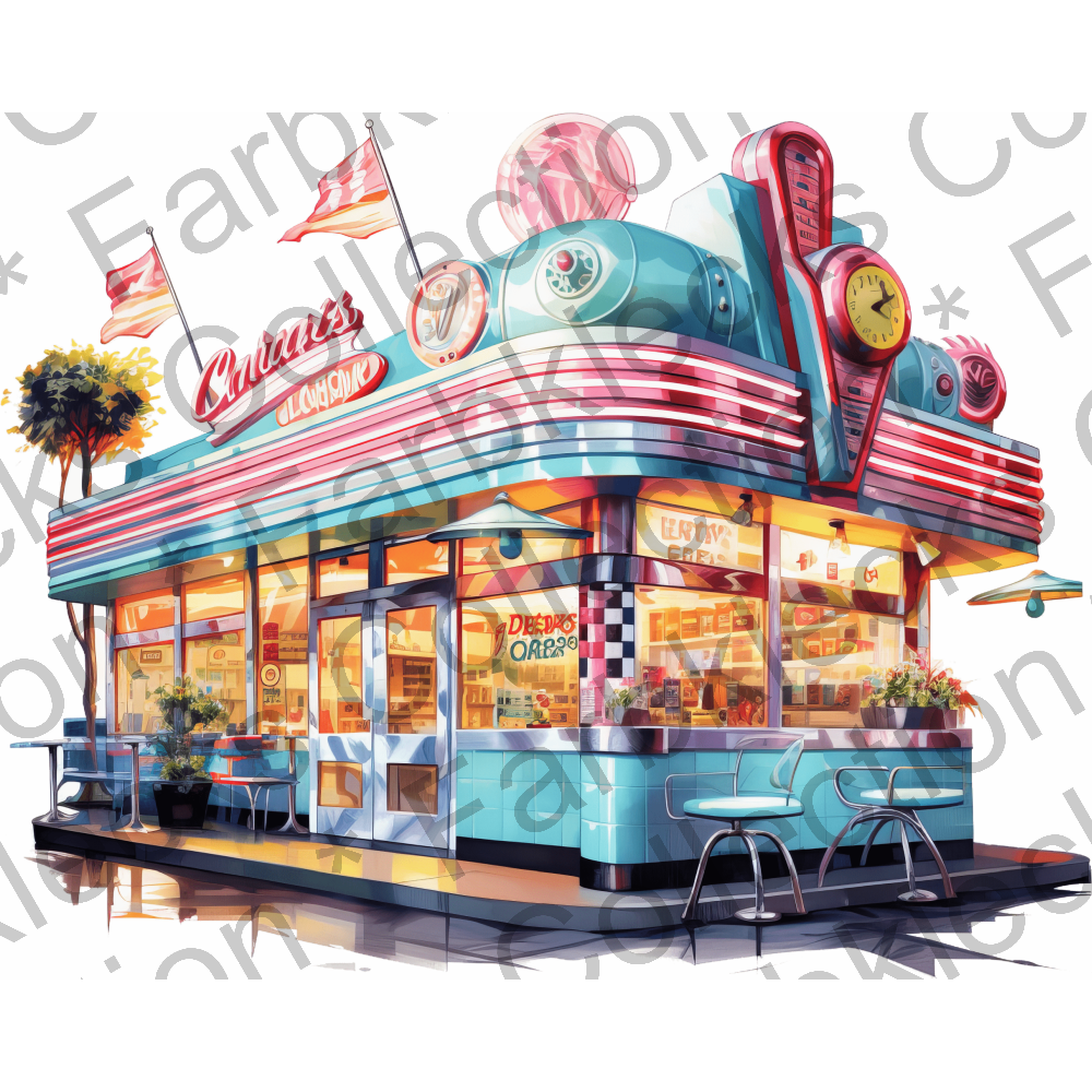 Motivtransfer 2321 American Diner