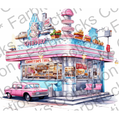 Motivtransfer 2341 Diner American Style