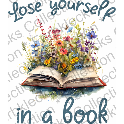 Motivtransfer 2357 Lose yourself in a book