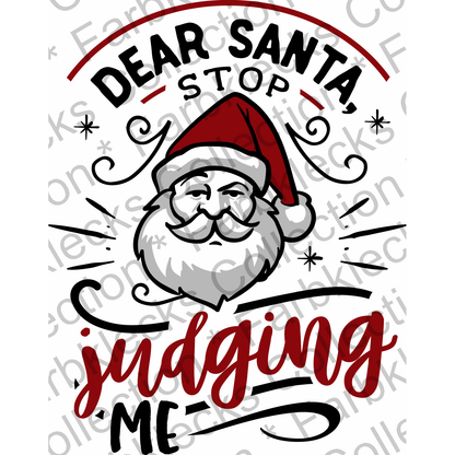 Motivtransfer 2575 dear santa stop imaging me