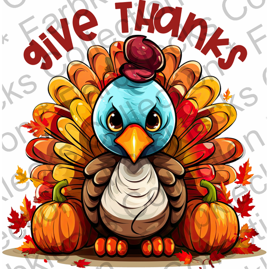 Motivtransfer 3048 Give Thanks Puter