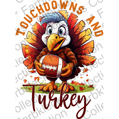 Motivtransfer 3051 Touchdowns and Turkey