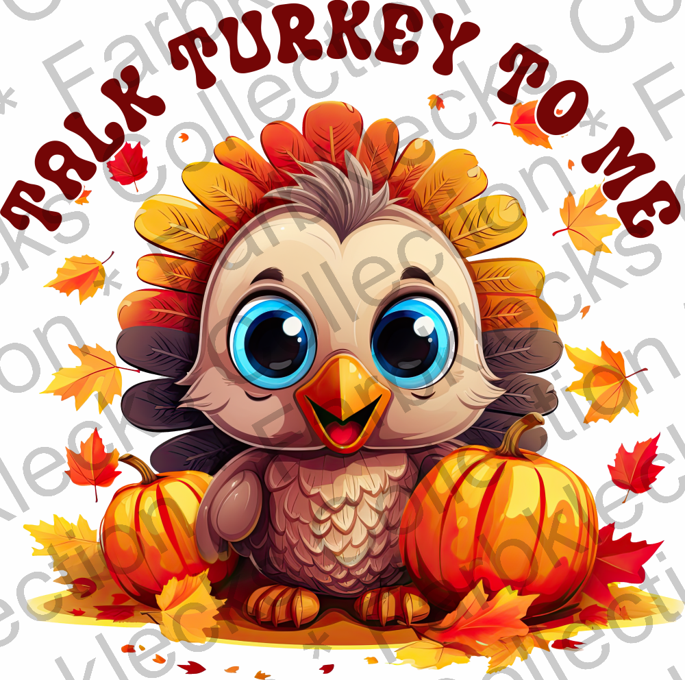 Motivtransfer 3054 Talk turkey to me