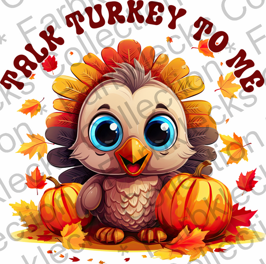 Motivtransfer 3054 Talk turkey to me