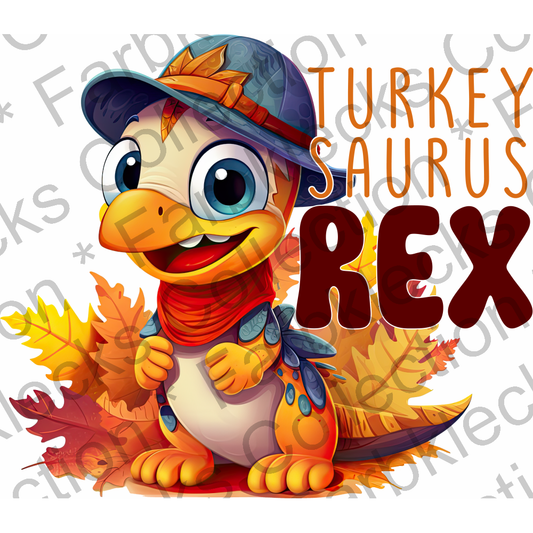 Motivtransfer 3059 Turkeysaurus Rex