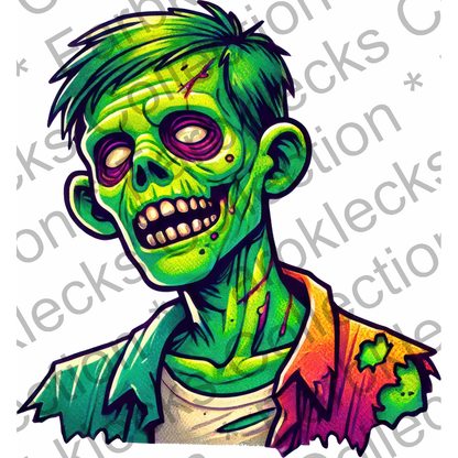 Motivtransfer 3320 Zombie Illustration