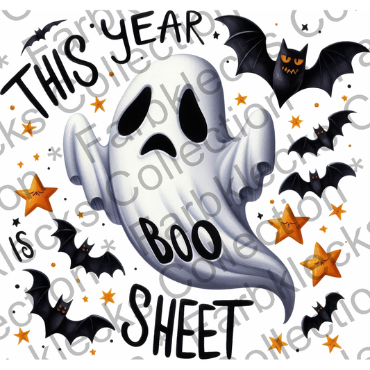 Motivtransfer 3434 This year is boo Sheet