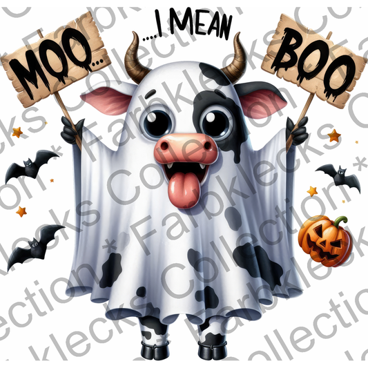 Motivtransfer 3445 Moo i mean Boo