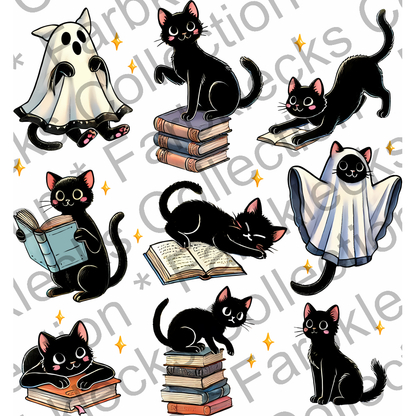 Motivtransfer 3467 Cats Spooky