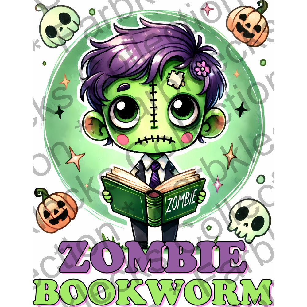 Motivtransfer 3469 Zombie Bookworm