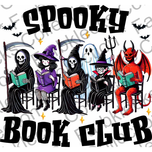 Motivtransfer 3475 Spooky Book Club