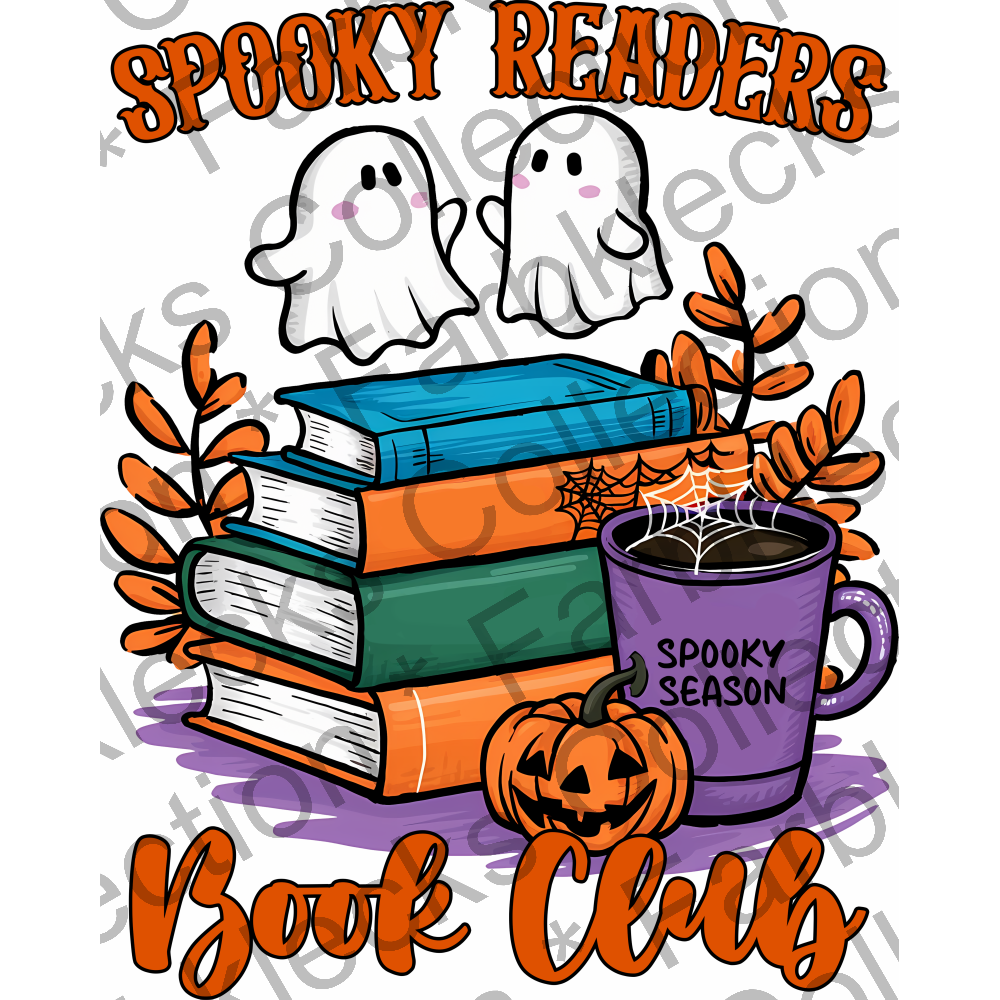 Motivtransfer 3484 Spooky Readers Book Club