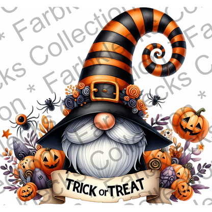 Motivtransfer 3537 Gnom Trick or Treat