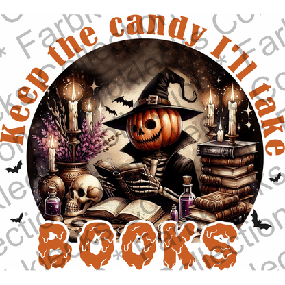 Motivtransfer 3687 Keep the candy ill take Books