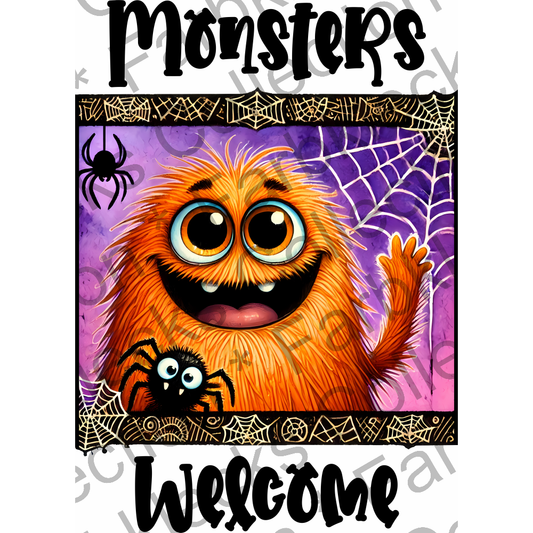 Motivtransfer 3723 Monsters Welcome