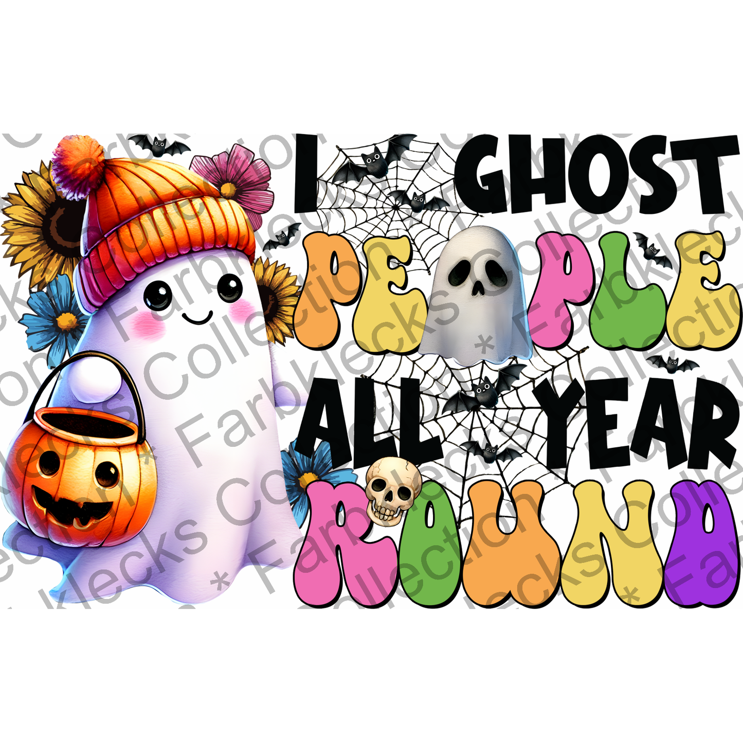 Motivtransfer 3746 I Ghost People all year round