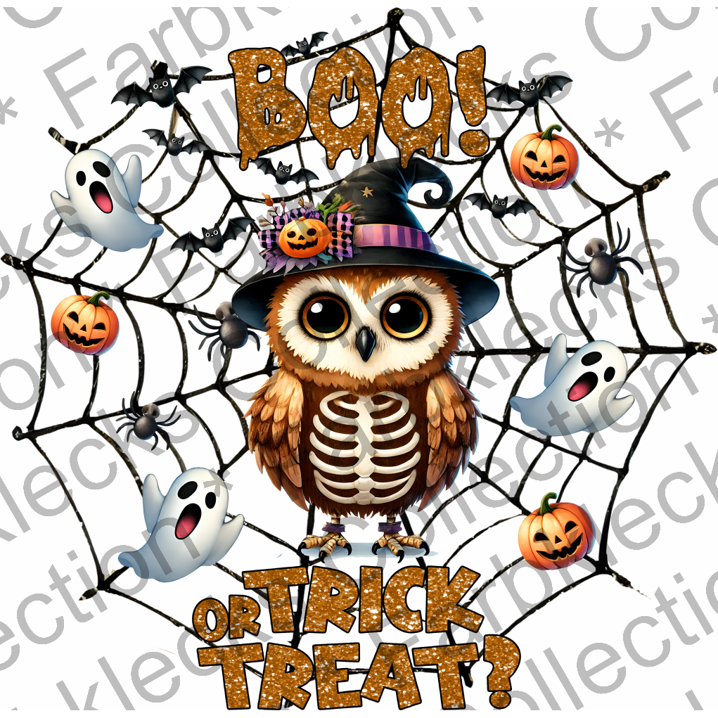 Motivtransfer 3748 Boo Trick or  Treat