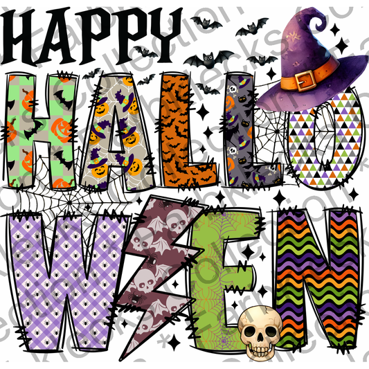 Motivtransfer 3749 Happy Halloween