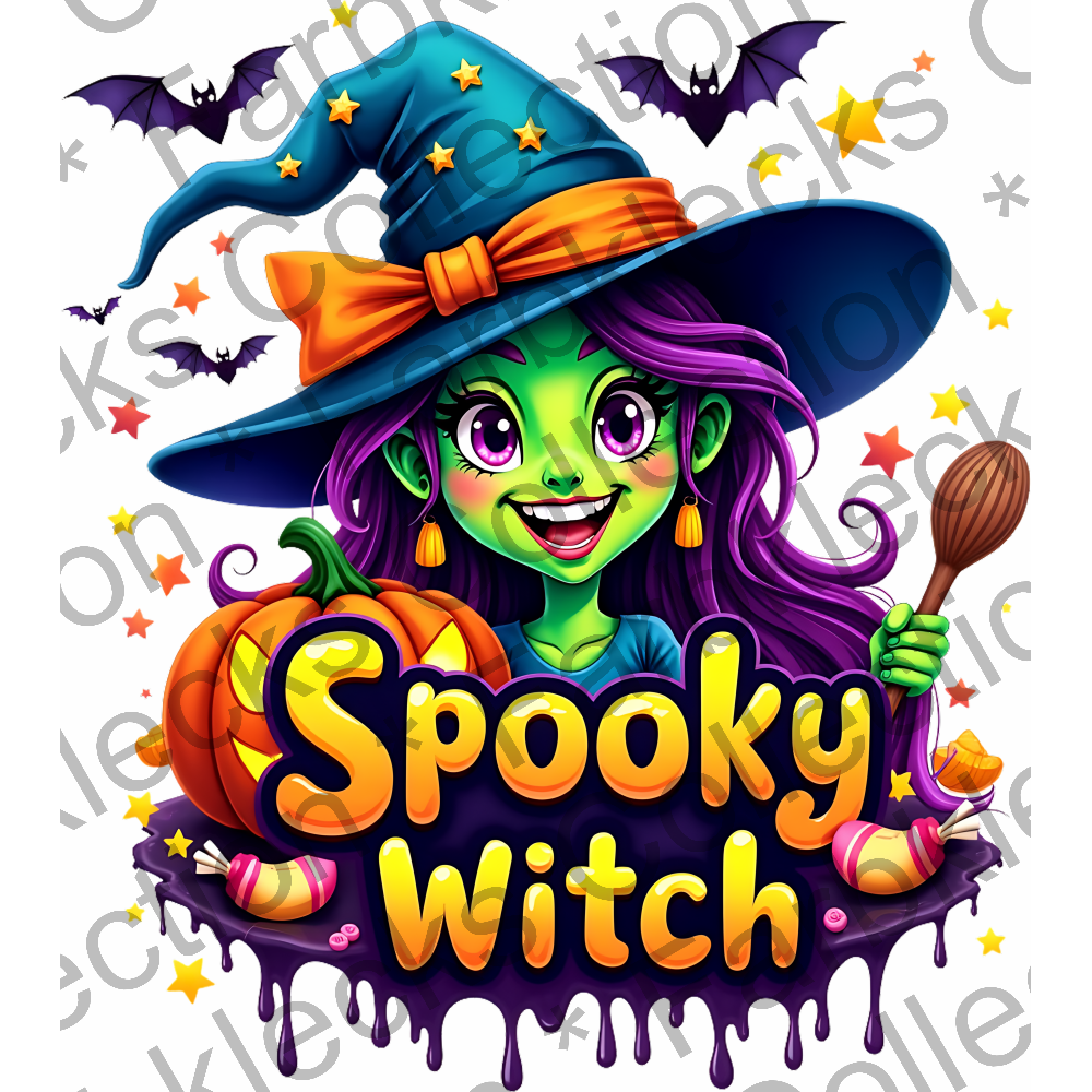 Motivtransfer 3777 Spooky Witch