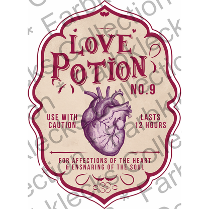 Motivtransfer 3789 Love Poition Label