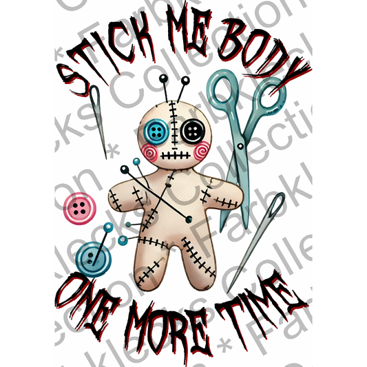 Motivtransfer 3809 Stitch my body