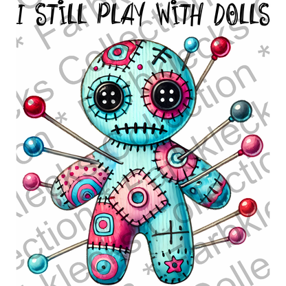 Motivtransfer 3812 I still play with dolls