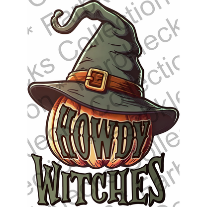 Motivtransfer 3826 Howdy Witches