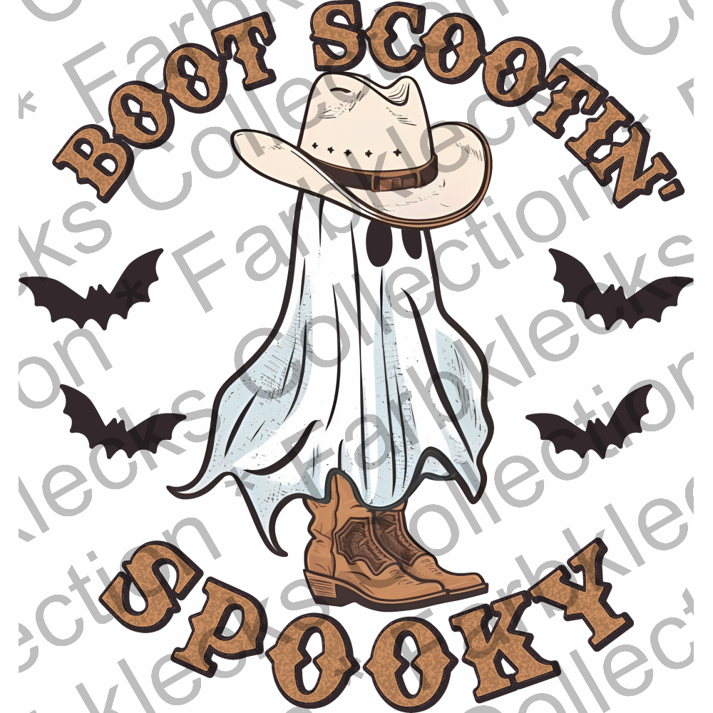 Motivtransfer 3827 Bootr Scootin Spooky