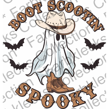 Motivtransfer 3827 Bootr Scootin Spooky