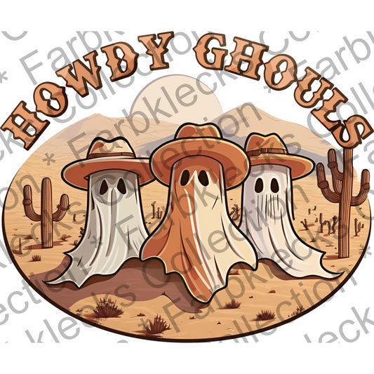 Motivtransfer 3828 Howdy Ghouls