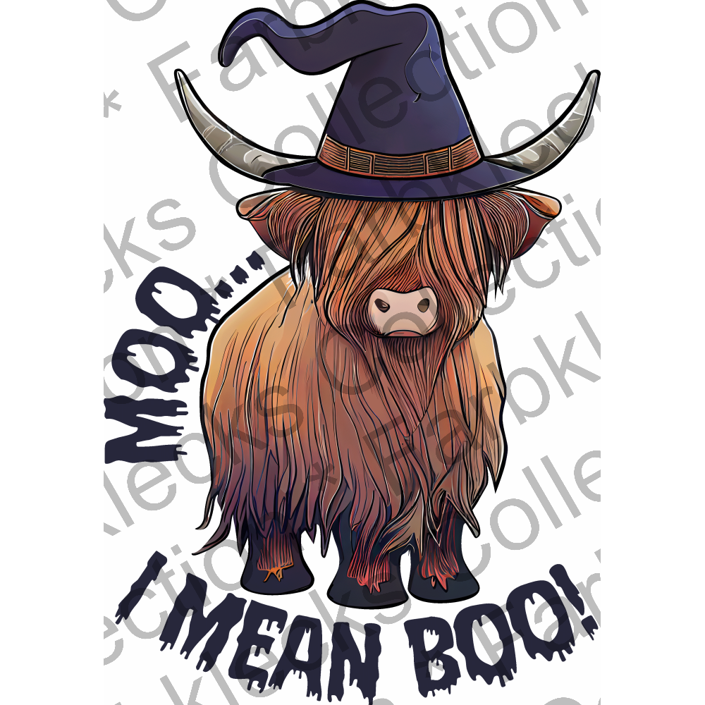 Motivtransfer 3829 Moo i Mean Boo