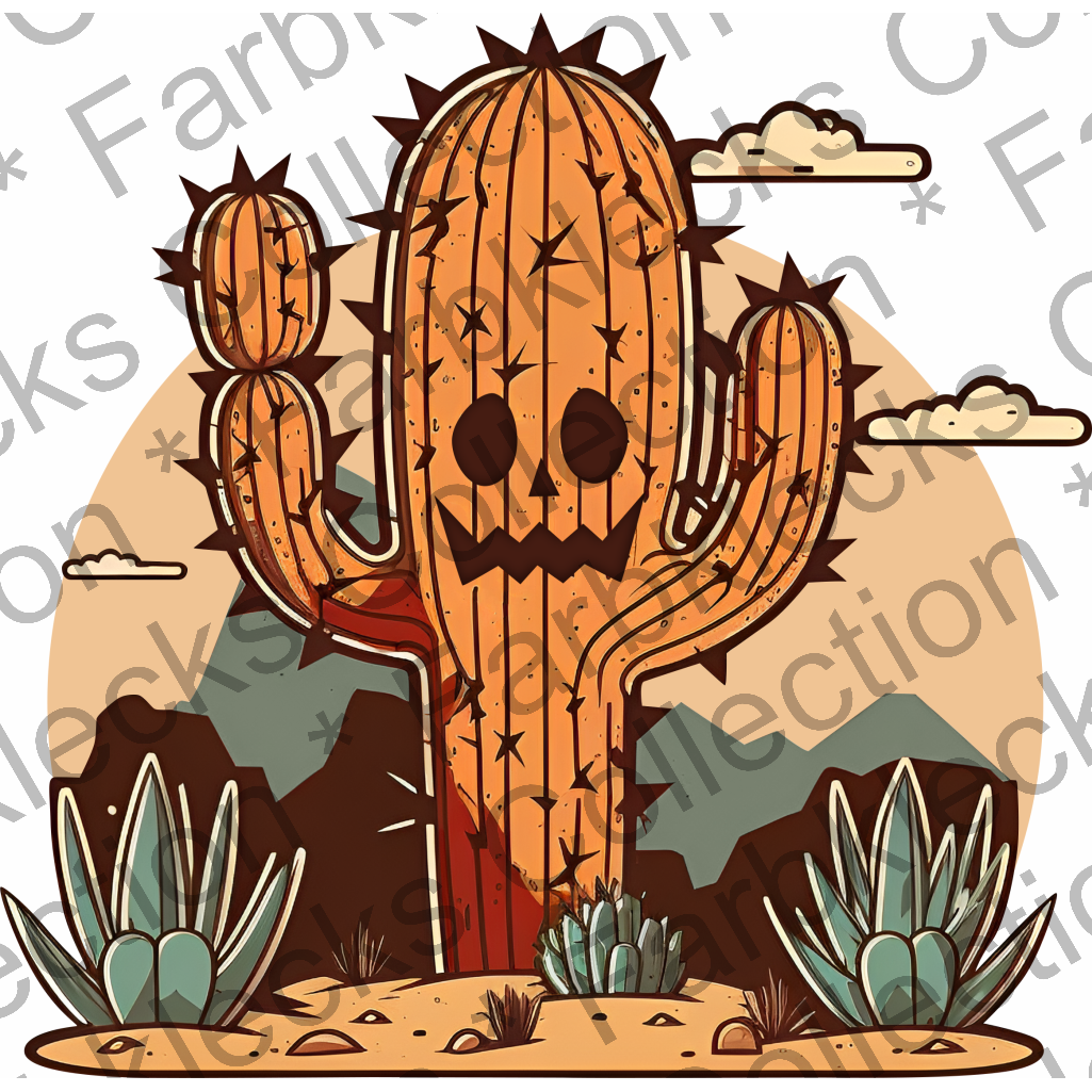 Motivtransfer 3832 Cactus Western