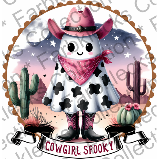 Motivtransfer 3842 Cowgirl Spooky