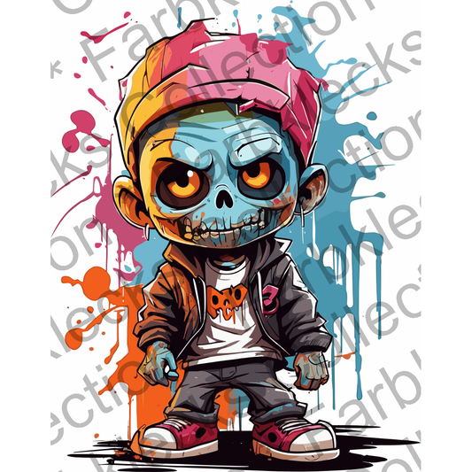 Motivtransfer 3868 Zombie Boy