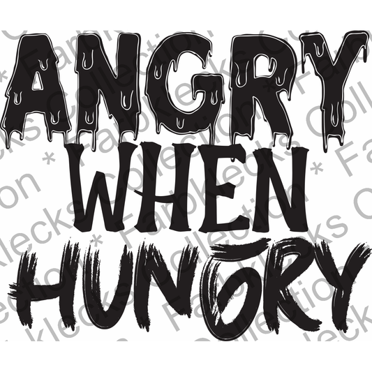 Motivtransfer 3878 Angry when Hungry