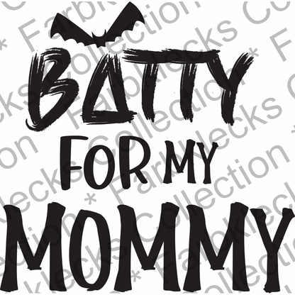 Motivtransfer 3879 Batty for my Mommy