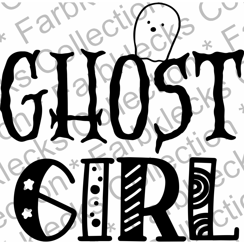 Motivtransfer 3892 Ghost Girl