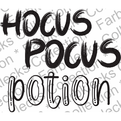 Motivtransfer 3914 Hocus Pocus Potion