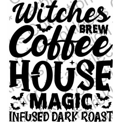 Motivtransfer 3927 Witches Brew Coffee