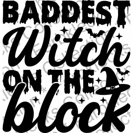 Motivtransfer 3928 Baddes Witch on the block